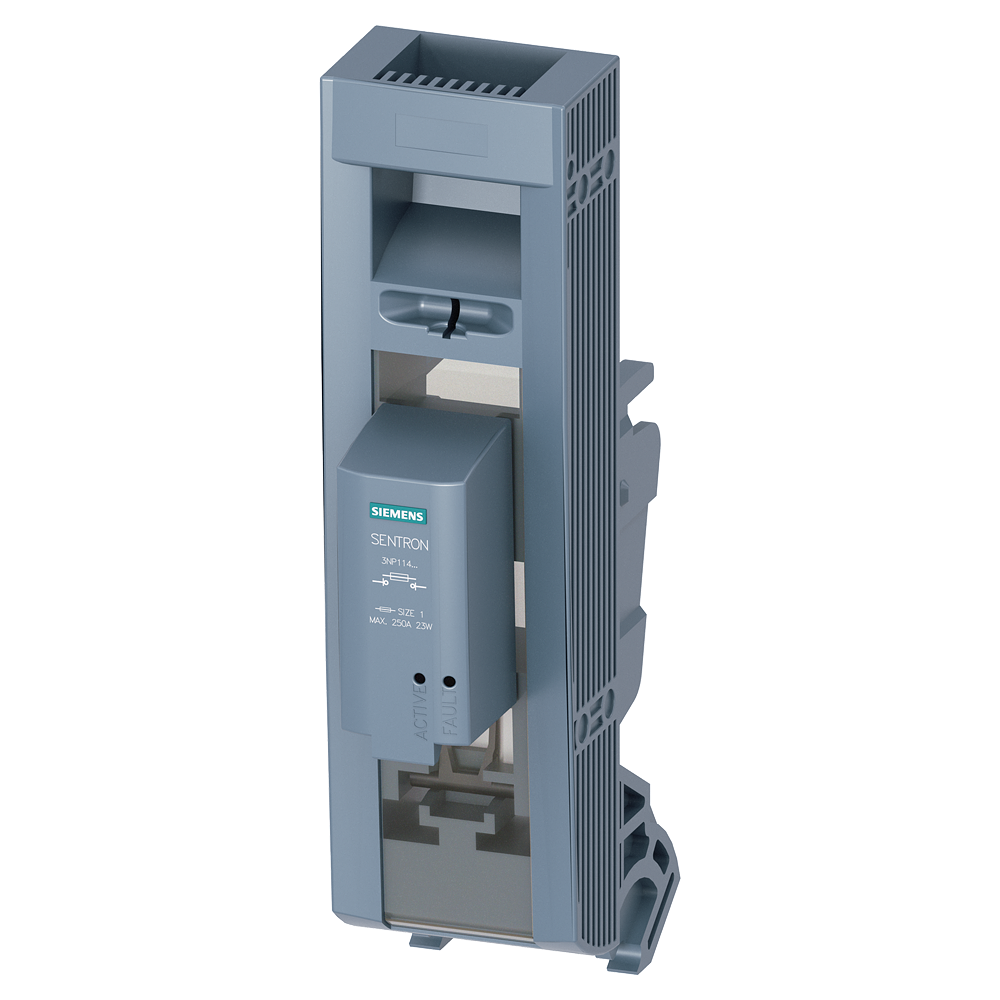 UNIDADE DO MANÍPULO COM EFM15 PARA TAMANHO NH1 DE 1 POLO CA 110 - 690V (L-N 3NP19411GB41 SIEMENS