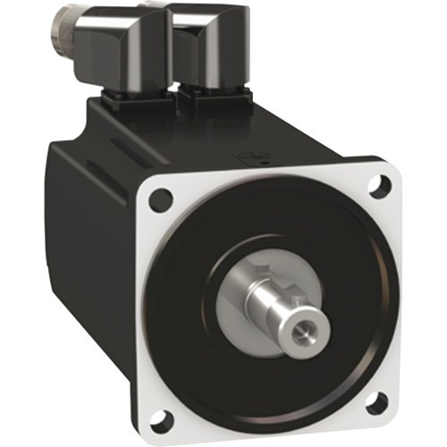 [Imagem SERVOMOTOR DE MÉDIA INÉRCIA COM 100MM DE FLANGE 6 NM/4000 RPM MULTI VOLTA EIXO CHAVEADO COM FREIO CONECTOR ANGULAR IP 65/IP 67 BMH1002P32F2A SCHNEIDER]