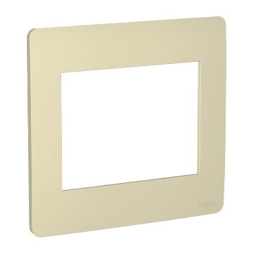 [Imagem PLACA 4X4 6 POSTOS HORIZON GOLD (DOURADA) ORION S730203234 SCHNEIDER]