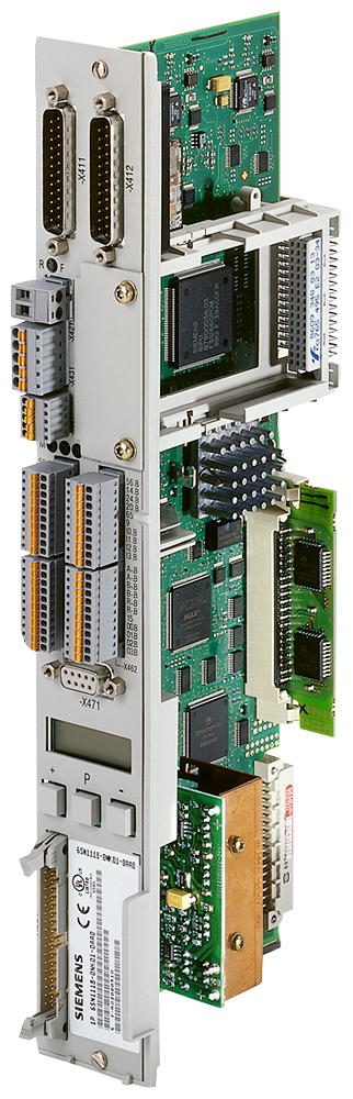 [Imagem do produto MÓDULO CONTROLE 2 EIXOS PROFIBUS DP SIMODRIVE 611 6SN11140NB010AA1 SIEMENS]