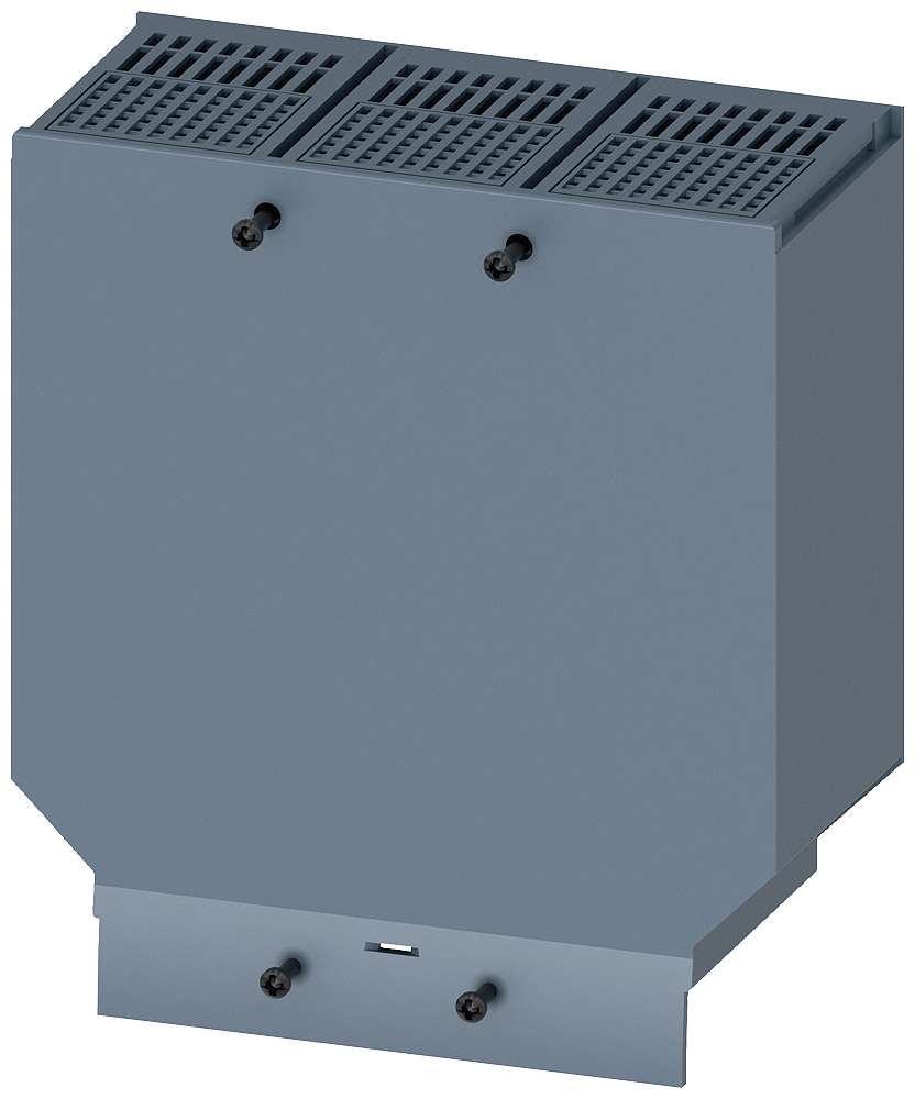 [Imagem COBERTURA DE TERMINAIS EXPANDIDA DE 3 POLOS 1 PEÇA ACESSÓRIO PARA: 3VA1 250 3VA92110WG30 SIEMENS]