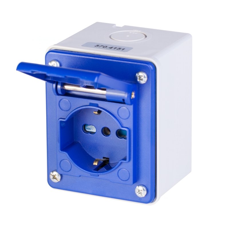 [Imagem do produto TOMADA DE EMBUTIR 570.4151 SCAME]