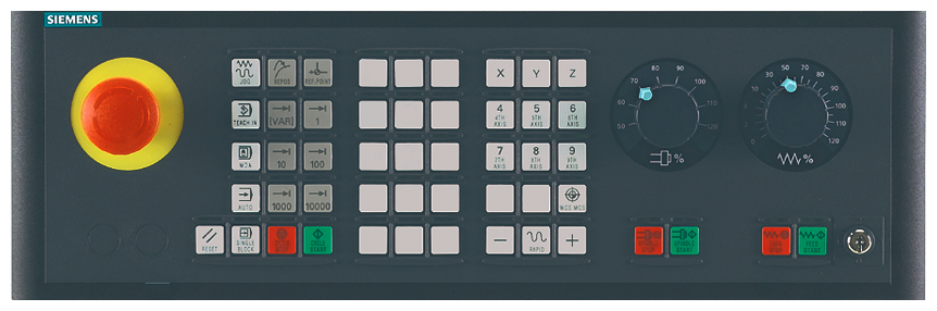 [Imagem SINUMERIK MACHINE CONTROL PANEL MCP 483C, 6FC52030AF220AA2 SIEMENS]