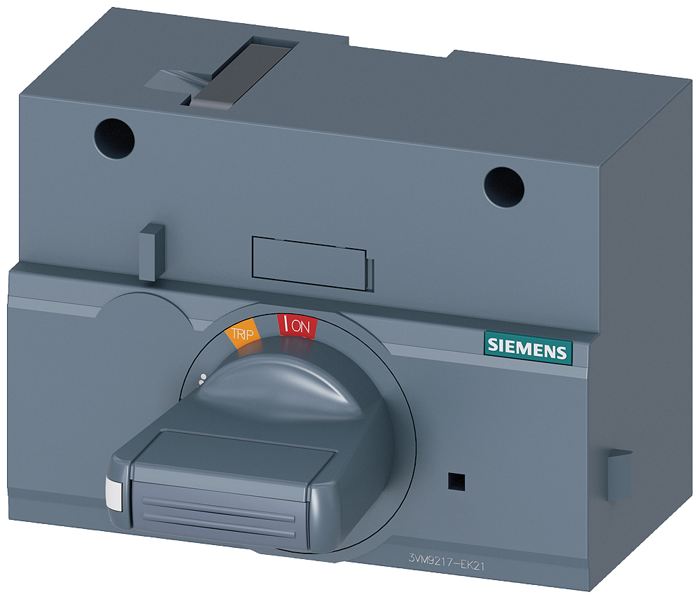 ACIONAMENTO GIRATÓRIO FRONTAL PADRÃO COM TRAVAMENTO DA PORTA IEC IP30/40 3VM92170EK21 SIEMENS