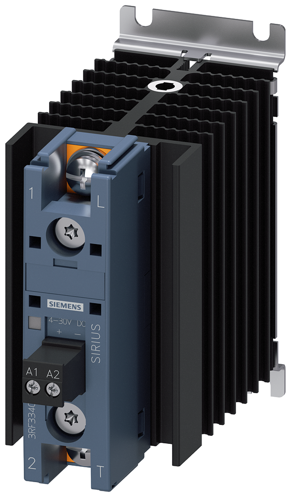 CONTATOR A SEMICONDUTOR DE 1 POLO CA 51/40 A/40 ºC 48-600 V/CC 4-30 V CONEX 3RF33403AA45 SIEMENS