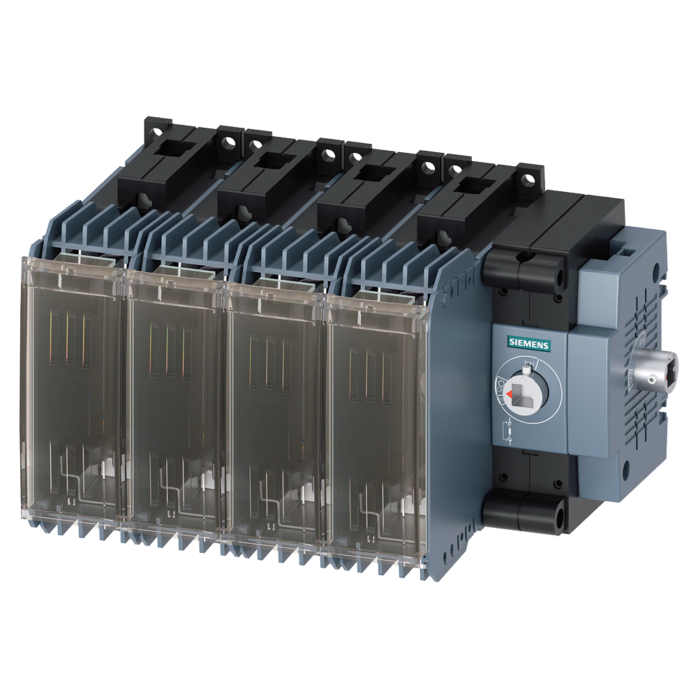 SECCIONADOR DE CORTE EM CARGA COM FUSÍVEL 32A TAM. 1 DE 4 POLOS PARA FUSÍVE 3KF14034RB11 SIEMENS