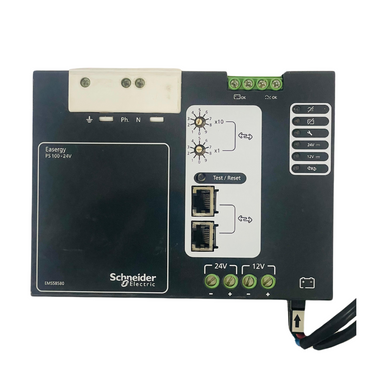 [Imagem do produto FONTE ALIMENTACAO CARREGADOR BATERIA S-12/24V EASERGY PS100 EMS58580 SCHNEIDER]