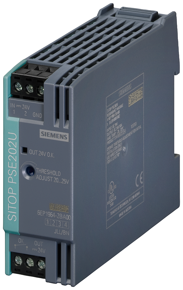 [Imagem SITOP MÓDULO REDUNDÂNCIA PSE202U 2*5A 6EP19642BA00 SIEMENS]