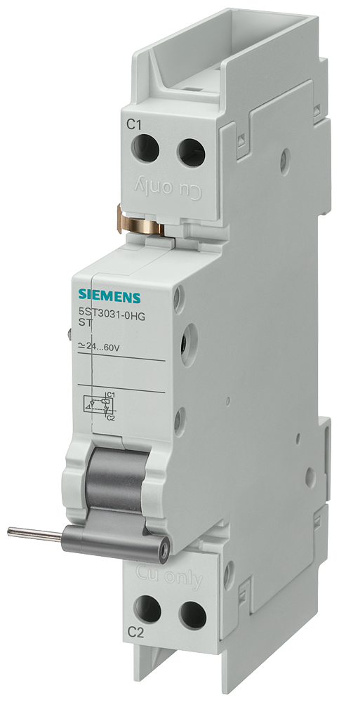 DISPOSITIVO DE ATIVAÇÃO DE CORRENTE DE TRABALHO CC 24-60 V PARA DISJUNTOR DE 5ST30310HG SIEMENS