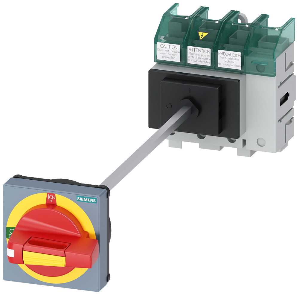 SECCIONADOR DE CORTE EM CARGA 3LD5 UL INTERRUPTOR DE PARADA DE EMER 3LD52100TL13 SIEMENS