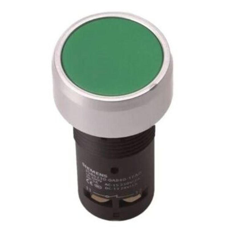 [Imagem BOTAO MONOBLOCO PLA MOM 1NA1NF VD 3SB72300AB401FA0 SIEMENS]