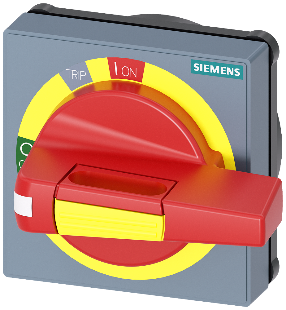 [Imagem do produto MANOPLA COM CHAPA PROTETORA PARADA DE EMERGÊNCIA SEM COMPENSAÇÃO DE TOLERÂNCI 8UD17310AC15 SIEMENS]