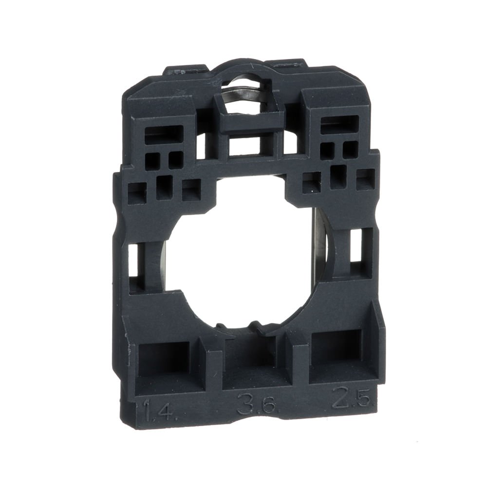 [Imagem COLAR DE FIXAÇÃO PLÁSTICO PARA BLOCOS DE CONTATO E BLOCOS DE SINALIZAÇÃO ZB5AZ009 SCHNEIDER]