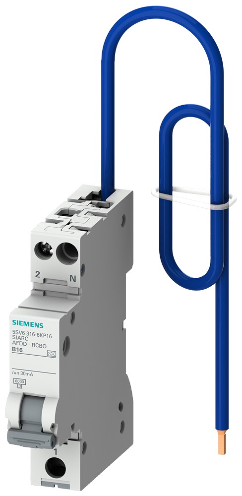 DISJUNTOR INTERRUPTOR PROTEÇÃO CONTRA INCÊNDIO  5SV63167KP16 SIEMENS
