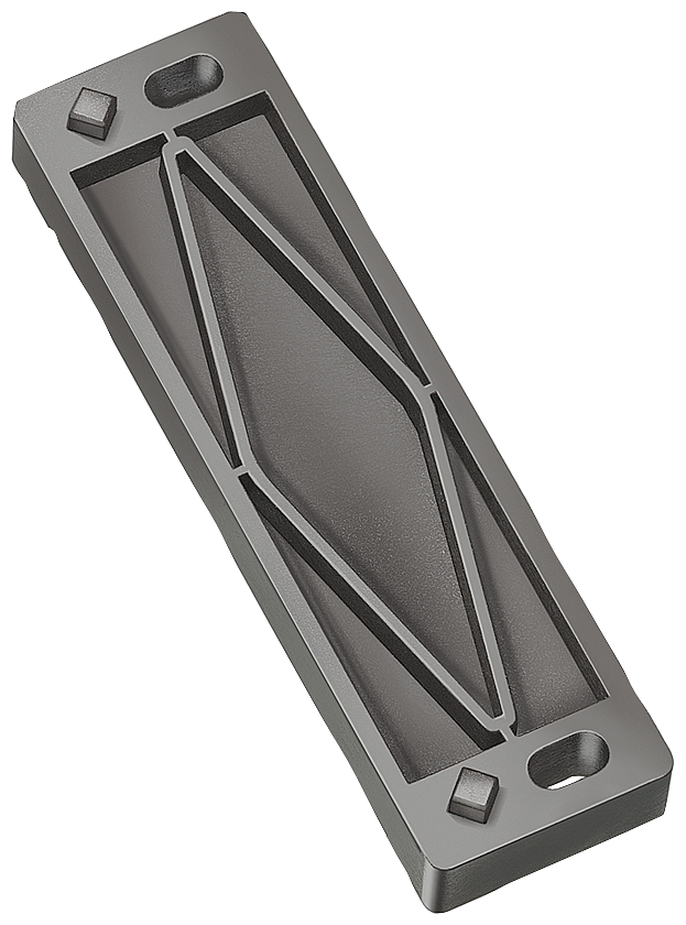 [Imagem do produto ESPACADOR P/UNIDADE SENSORA RETANGULAR 3SX3260 3SX3260 SIEMENS]