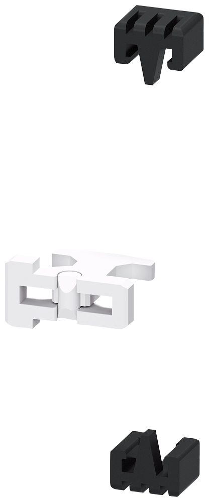 [Imagem do produto CONECTOR MEC., TRAVAMENTO LATERAL PARA CONTATOR 3RT2.1 3RA29122H SIEMENS]