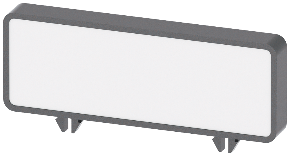 [Imagem PLACA DE INDICAÇÃO PARA MOLDURA DE PAINEL ACESSÓRIOS PARA: TODAS AS MOLDURAS  3VA90870SX10 SIEMENS]