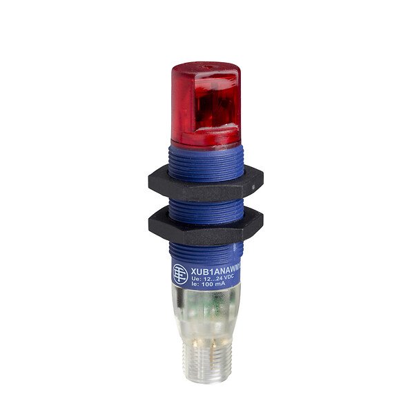 [Imagem SENSOR FOTOELÉTRICO M18 PNP 1NF M12  XUB9APBWM12 TELEMECANIQUE]
