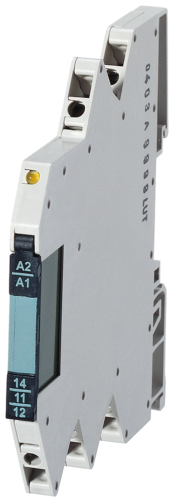 ACOPLADOR DE SAÍDA COM RELÉ ENCAIXÁVEL L 1W REVESTIDO COM OURO TERMINAL DER PARAFUSO 3TX70141BB02 SIEMENS