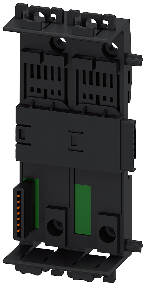 [Imagem CONJUNTO DE CONECTORES DE DISPOSITIVOS PARA CHAVEADORES DE SEGURANÇA 3SK2, 45 MM 3ZY12124GA01 SIEMENS]