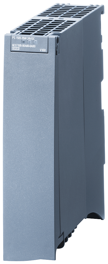 [Imagem FONTE DE ALIMENTAÇÃO 25W 24VDC SIMATIC S7-1500 6ES75050KA000AB0 SIEMENS]