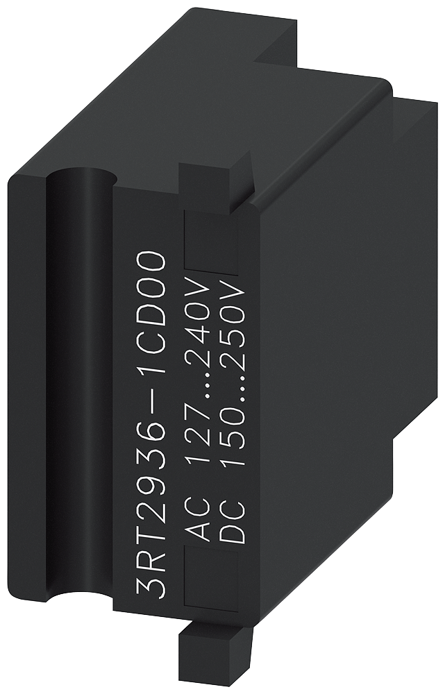 LIMITADOR DE SOBRETENSÃO ELEMENTO RC CA 127-240 V 50/60 HZ CC 150-250 V 3RT29361CD00ZX90 SIEMENS