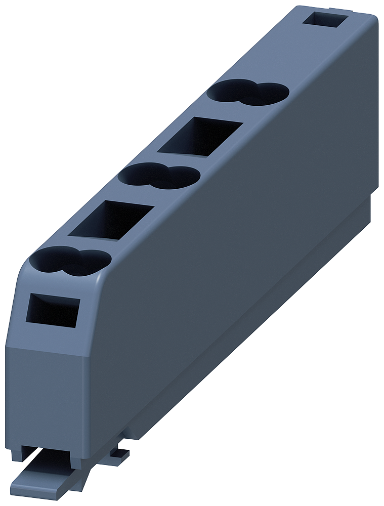 [Imagem BORNE, REMOVÍVEL, DE 3 POLOS, BORNES PUSH-IN ATÉ 2X 1,5 MM2 3ZY11312BA00 SIEMENS]