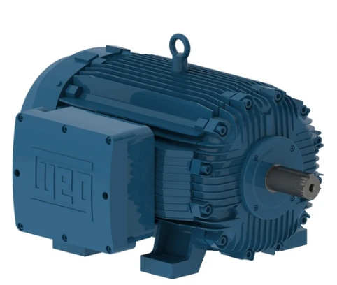 [Imagem MOTOR CA TRIFÁSICO 1725RPM 2,2KW 4 POLOS 220/380V 60HZ IP55 B3D 100L W21 10017704 WEG]