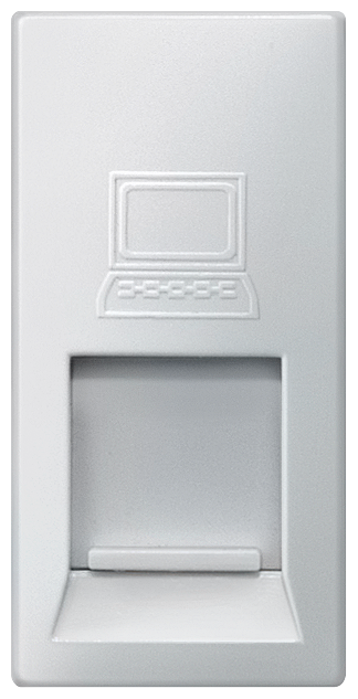 TOMADA DE CONEXÃO UAE CAT5 RJ45 8/8 COM FECHO 5TG98742AM SIEMENS
