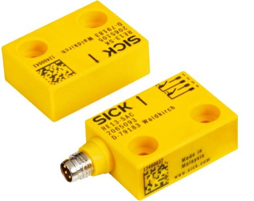 [Imagem CHAVE SENSOR MAGNETICO 2NA 7MM M8 IP67 RE13SAC 1059503 SICK]