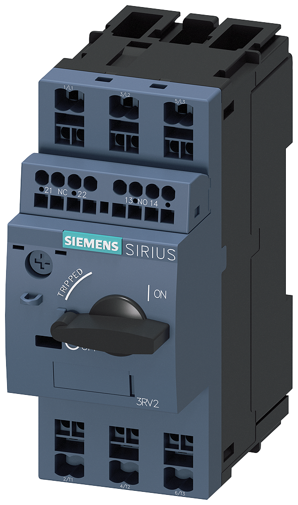 [Imagem DISJUNTOR MOTOR 0,11/0,16A 690V 50/60HZ 3RV20110AA25 SIEMENS]