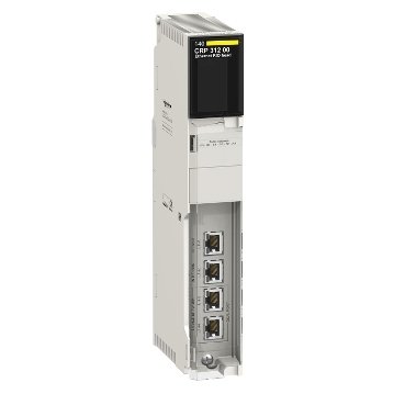 [Imagem do produto MÓDULO QUANTUM ETHERNET RIO HEAD 140CRP31200 SCHNEIDER]