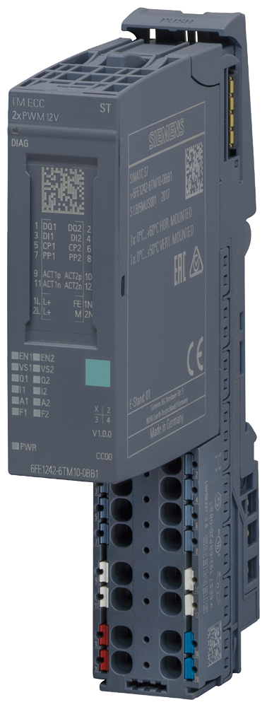 [Imagem SIMATIC ET 200SP TM ECC 2XPWM 6FE12426TM100BB1 SIEMENS]