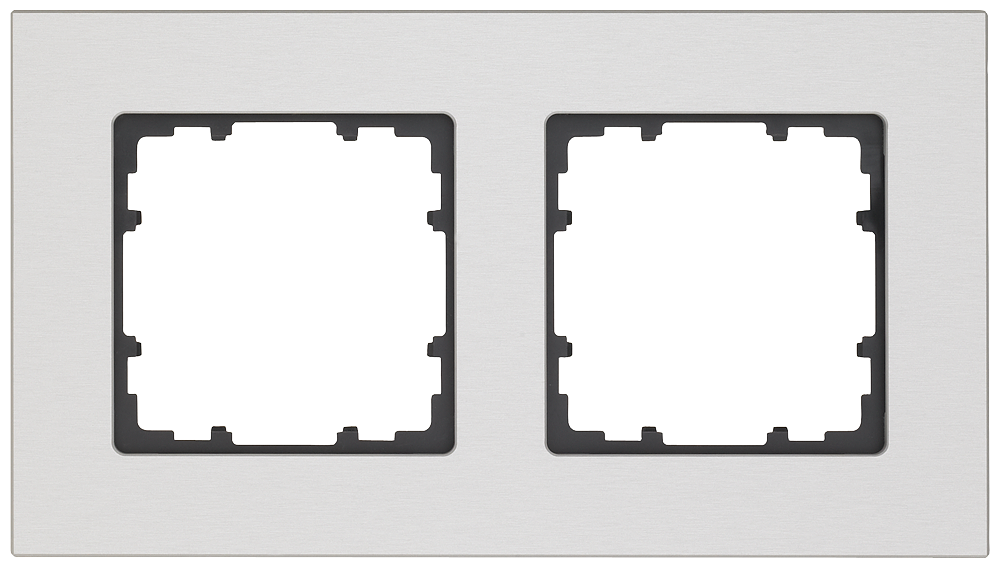 MOLDURA MIRO ALUMÍNIO NATURAL 2X 5TG11220 SIEMENS