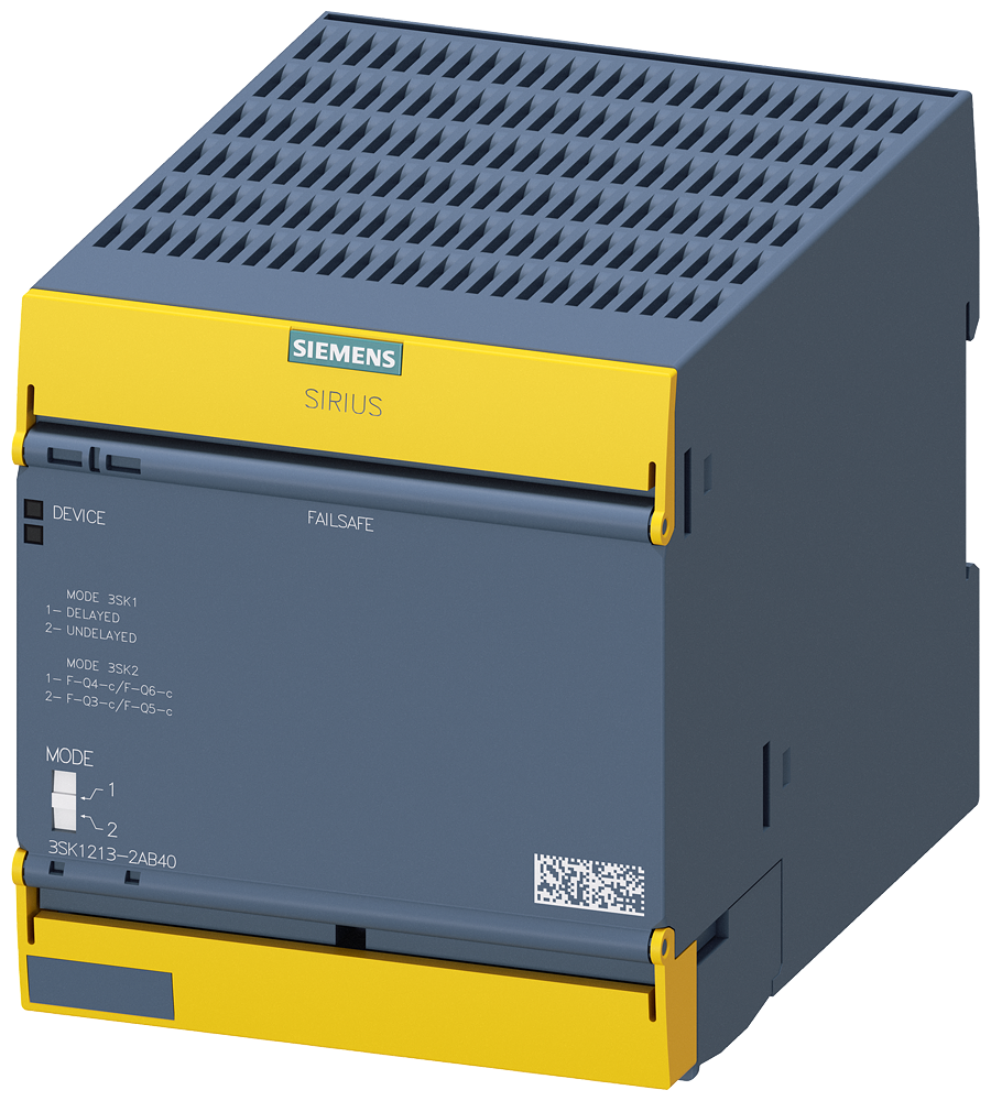 DISPOSITIVO DE COMUTAÇÃO DE SEGURANÇA EXPANSÃO DE SAÍDA 3RO POWER CIRCUITOS 3SK12132AB40 SIEMENS