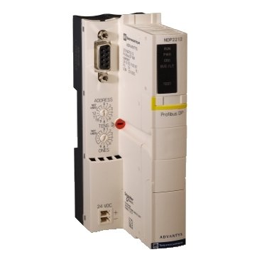 [Imagem MÓDULO INTERFACE REDE 9.6 KBIT/S 24VCC IP20 STBNDP2212 SCHNEIDER]