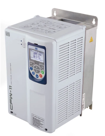 [Imagem INVERSOR DE FREQUÊNCIA TRIFÁSICO 5,5KW 20A 200/240V BRCFW110024T2OYZ 11720243 WEG]