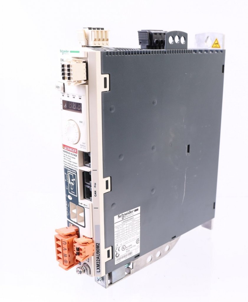 [Imagem SERVODRIVE - CANOPEN/CANMOTION - 0.5 KW - 115/200/240 VAC - INM 3 A - IPICO 9 A - MONOFÁSICO - LXM32AU90M2 SCHNEIDER]