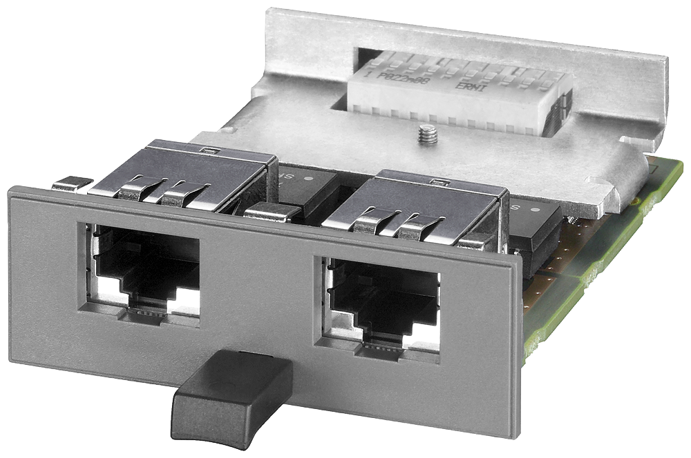 [Imagem do produto MODULO DE MIDIA SCALANCE X MM992 - 2CU 6GK59922SA008AA0 SIEMENS]