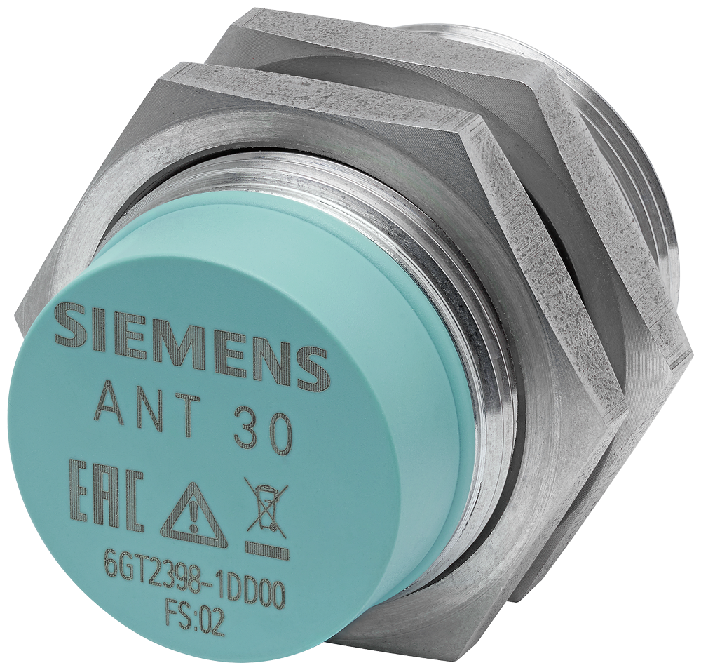 [Imagem ANTENA ANT 30 AÇO INOXIDÁVEL, RF300/RF200, M30X1,5-40 MM, IP65 6GT23981DD00 SIEMENS]