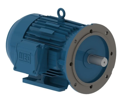 [Imagem MOTOR CA TRIFÁSICO 6P 1120RPM 0,12KW 0,83A B35D IP55 W22 IR3 PREMIUM 12216595 WEG]