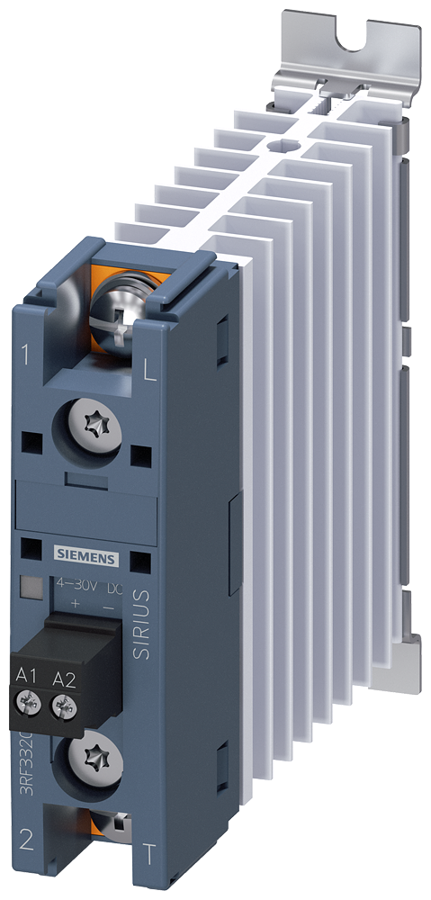 CONTATOR A SEMICONDUTOR DE 1 POLO CA 51/20 A/40 ºC 48-460 V/CC 4-30 V CONEX 3RF33203AA44 SIEMENS
