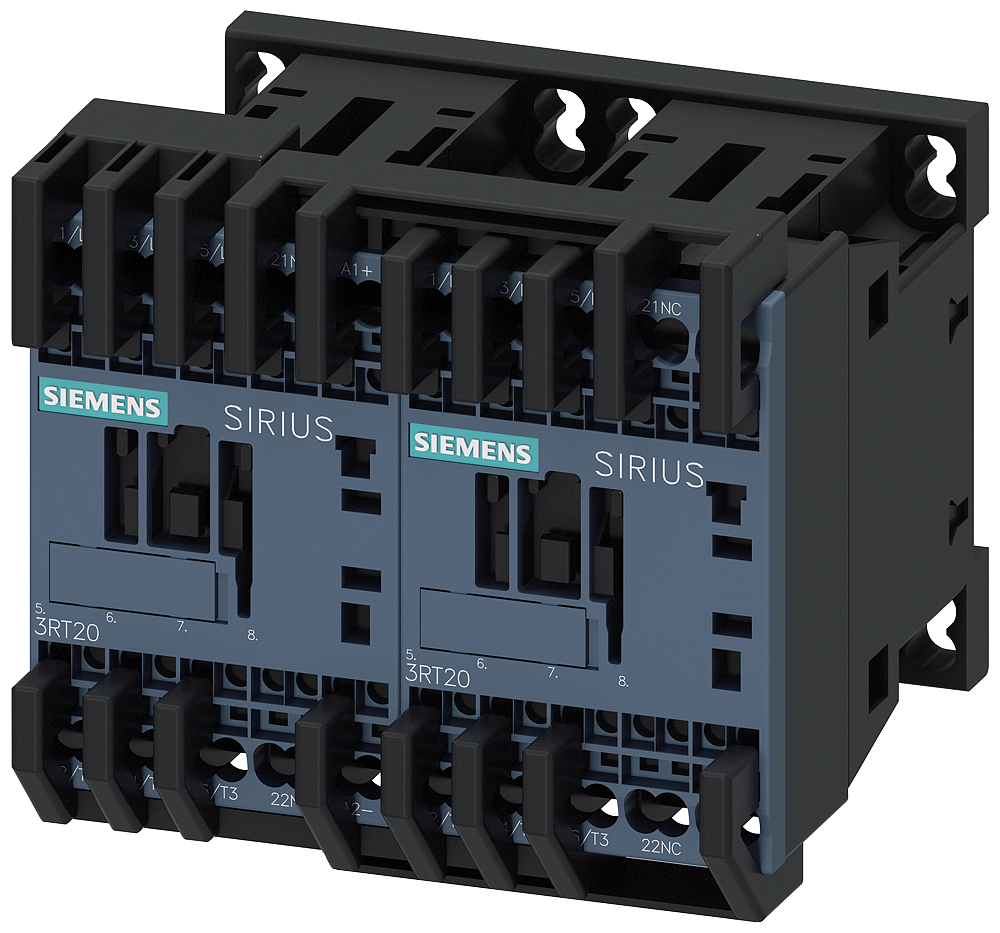 COMBINAÇÃO REVERSORA AC-3 4KW/400V 48V CC 3POL. S00 3RA23168XB302BW4 SIEMENS