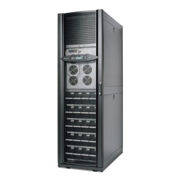 [Imagem do produto NOBREAK SMART UPS VT DA APC PARA RACK 30 KVA E 400V COM 5 MÓDULOS DE BATERIAS COM PDU (UNIDADE DE DISTRIBUIÇÃO DE ENERGIA UDE) E START UP SUVTR30KH5B5S SCHNEIDER]