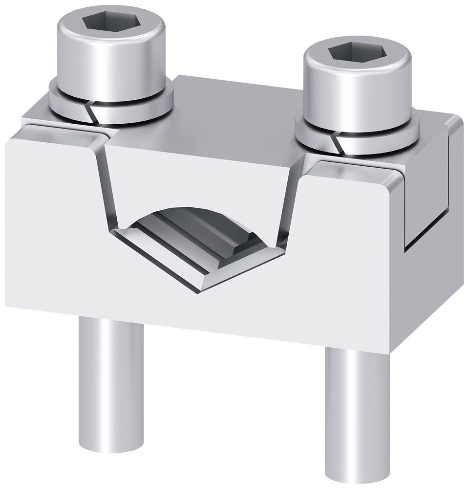 [Imagem do produto TERMINAL PRISMÁTICO SIMPLES 70 - 150MM2, PARA TAMANHO NH1 COM CONEXÃO PARAFUSADA 3NP19431BB10 SIEMENS]