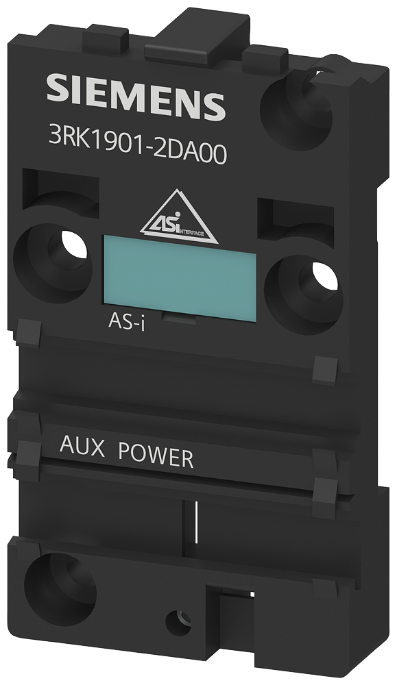 [Imagem PLACA DE MONTAGEM AS-INTERFACE K45 PARA MÓDULOS COMPACTOS K45 PARA INSTALAÇÃO EM TRILHO 3RK19012DA00 SIEMENS]