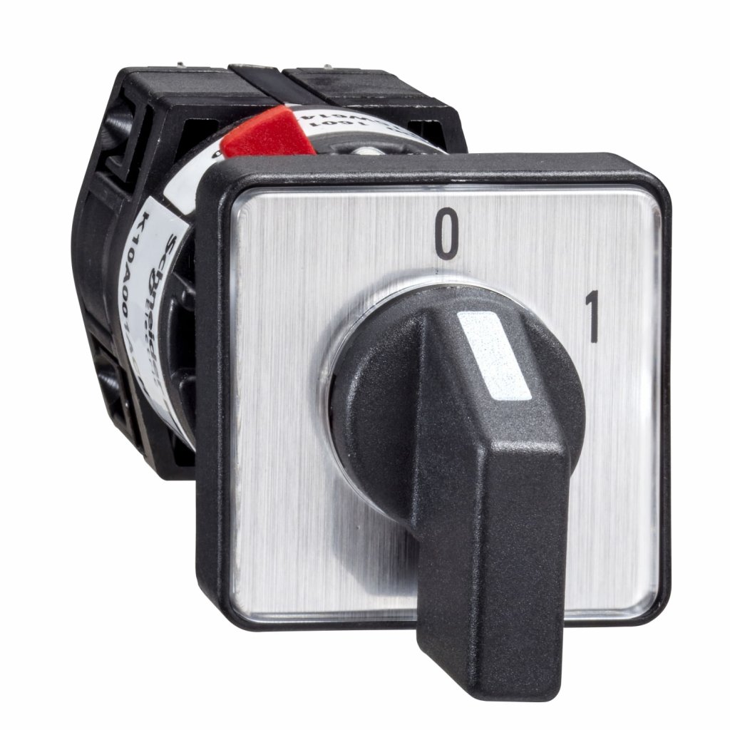 [Imagem do produto COMUTADOR ROTATIVO INT 10A 1 POLO K10A001ACH SCHNEIDER]