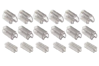 [Imagem LUVA PLASTICA TRANSP LVT-1/12 P/FIOS 0,75-1,5MM 13769 PROAUTO]