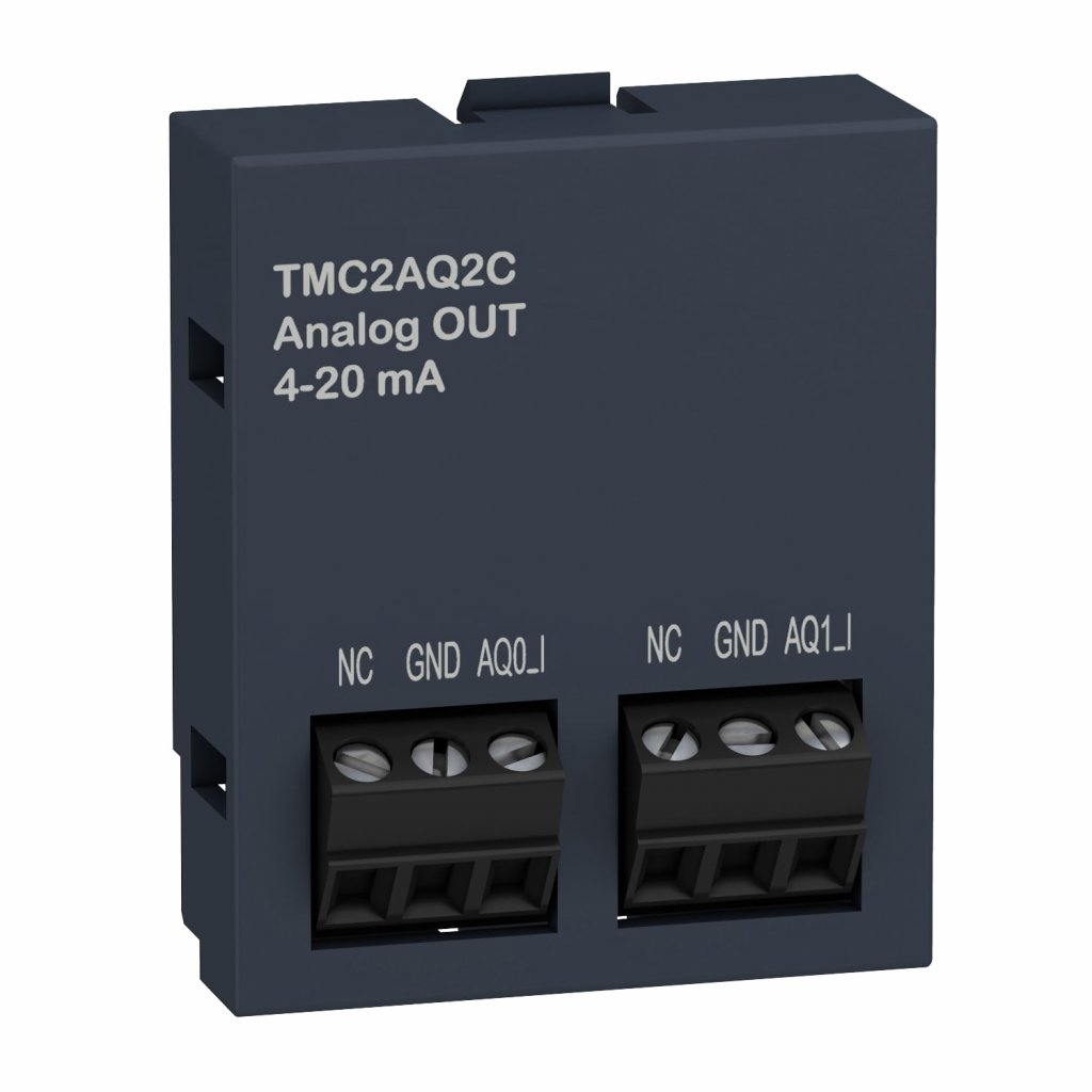 [Imagem CARTUCHO MODICON 2 SAÍDAS ANALÓGICAS TMC2AQ2C SCHNEIDER]