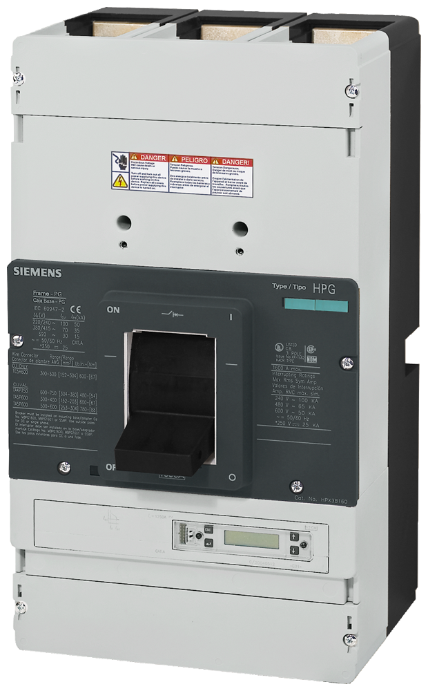 DISJUNTOR DE LINHA VL1600 UL; TIPO PG (N.º CAT NPX3B120) 3VL81121KN300AA0 SIEMENS